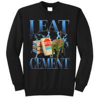 I Eat Cement Cursed Cat Oddly Specific Sweatshirt