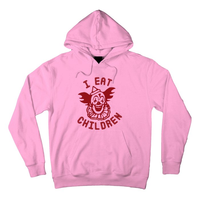 I Eat Children Evil Creepy Clown Halloween Hoodie