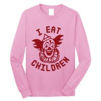 I Eat Children Evil Creepy Clown Halloween Long Sleeve Shirt