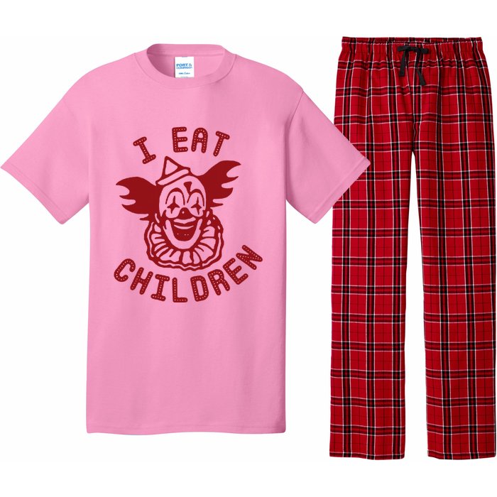 I Eat Children Evil Creepy Clown Halloween Pajama Set