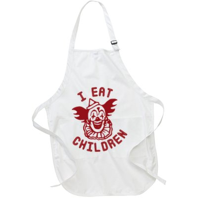 I Eat Children Evil Creepy Clown Halloween Apron