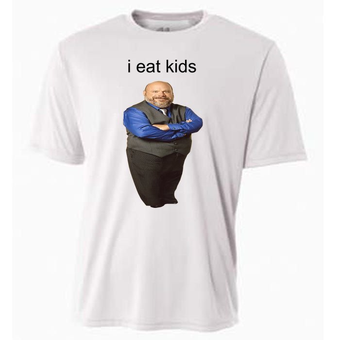 I Eat Children Funny Cooling Performance Crew T-Shirt