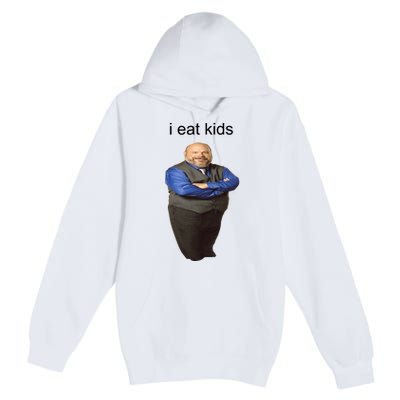 I Eat Children Funny Premium Pullover Hoodie