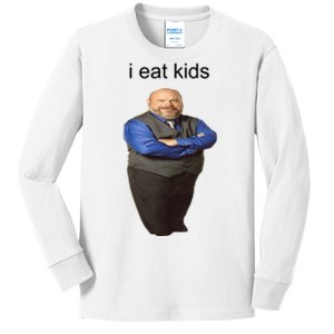 I Eat Children Funny Kids Long Sleeve Shirt