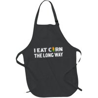 I Eat Corn The Long Way Funny Inappropriate Embarrassing Apron