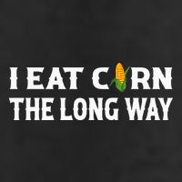 I Eat Corn The Long Way Funny Inappropriate Embarrassing 25L Jumbo Tote