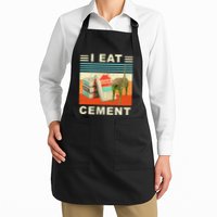 I Eat Cement Cursed Cat Funny Oddly Specific Dank Meme Apron