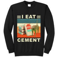I Eat Cement Cursed Cat Funny Oddly Specific Dank Meme Sweatshirt