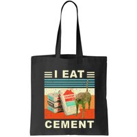 I Eat Cement Cursed Cat Funny Oddly Specific Dank Meme Bag