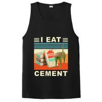 I Eat Cement Cursed Cat Funny Oddly Specific Dank Meme PosiCharge Competitor Tank