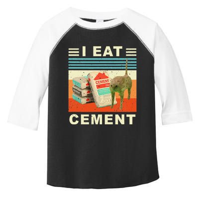 I Eat Cement Cursed Cat Funny Oddly Specific Dank Meme Toddler Fine Jersey T-Shirt