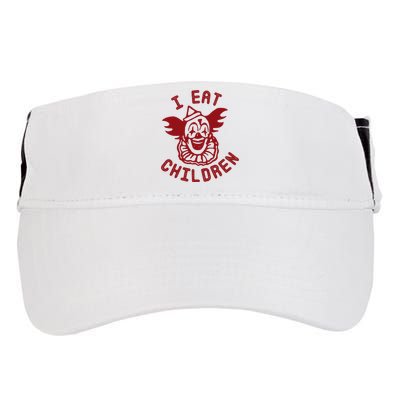 I Eat Children Funny Evil Creepy Clown Halloween Adult Drive Performance Visor