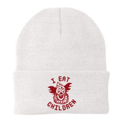 I Eat Children Funny Evil Creepy Clown Halloween Knit Cap Winter Beanie