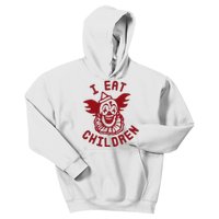 I Eat Children Funny Evil Creepy Clown Halloween Kids Hoodie