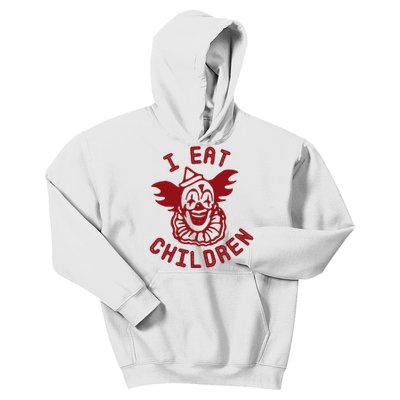 I Eat Children Funny Evil Creepy Clown Halloween Kids Hoodie