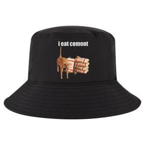 I Eat Cement Cursed Cat Cool Comfort Performance Bucket Hat