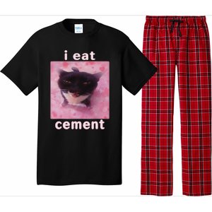 I Eat Cement Cat Pajama Set