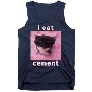 I Eat Cement Cat Tank Top