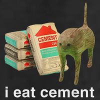 I Eat Cement Cursed Cat Funny Oddly Specific Dank Meme Cool Comfort Performance Bucket Hat