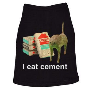 I Eat Cement Cursed Cat Funny Oddly Specific Dank Meme Doggie Tank