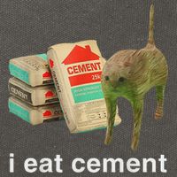 I Eat Cement Cursed Cat Funny Oddly Specific Dank Meme Cotton Canvas Backpack