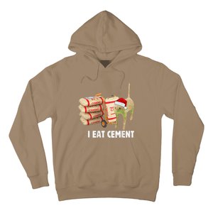 I Eat Cement Funny Meme Cat Lovers Hoodie