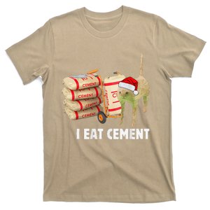 I Eat Cement Funny Meme Cat Lovers T-Shirt