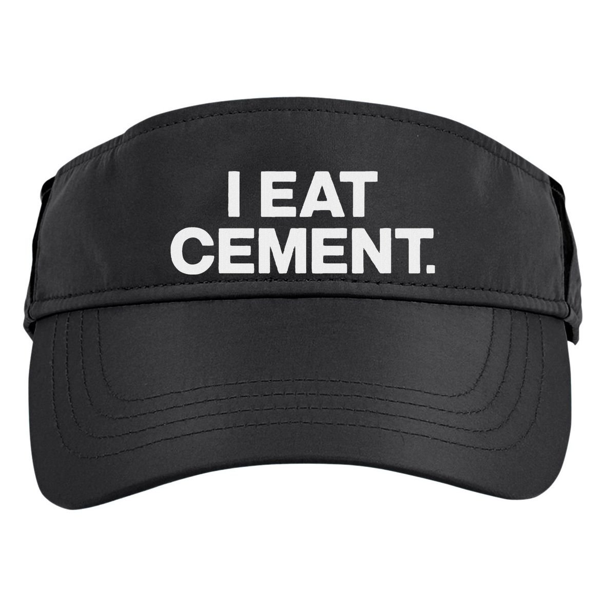 I Eat Cement Adult Drive Performance Visor
