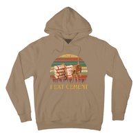 I Eat Cement Cursed Cat Funny Oddly Specific Meme Hoodie