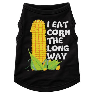 I Eat Corn The Long Way Funny Embarrassing Inappropriate Doggie Tank