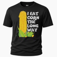 I Eat Corn The Long Way Funny Embarrassing Inappropriate Performance Shirt