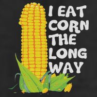 I Eat Corn The Long Way Funny Embarrassing Inappropriate 25L Jumbo Tote