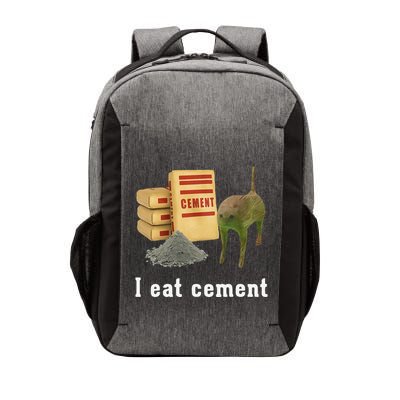 I Eat Cement Cursed Cat Funny Oddly Specific Dank Meme Vector Backpack