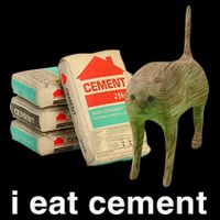 I Eat Cement Cursed Cat Funny Oddly Specific Meme Drawstring Bag