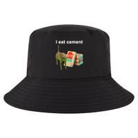 I Eat Cement Cursed Cat Oddly Specific Cool Comfort Performance Bucket Hat