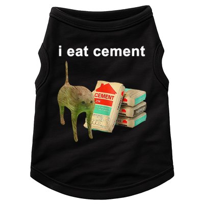 I Eat Cement Cursed Cat Oddly Specific Doggie Tank