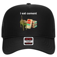 I Eat Cement Cursed Cat Oddly Specific Hat