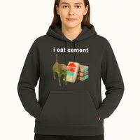 I Eat Cement Cursed Cat Oddly Specific Hoodie