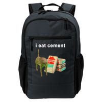 I Eat Cement Cursed Cat Oddly Specific Backpack