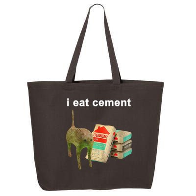 I Eat Cement Cursed Cat Oddly Specific 25L Jumbo Tote