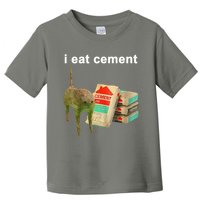 I Eat Cement Cursed Cat Oddly Specific Toddler T-Shirt
