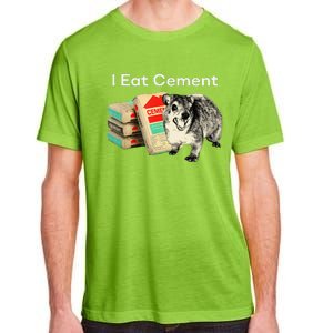 I Eat Cement Cursed Hyrax Funny Oddly Specific Dank Meme Adult ChromaSoft Performance T-Shirt