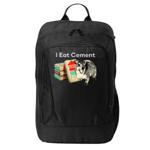 I Eat Cement Cursed Hyrax Funny Oddly Specific Dank Meme City Backpack