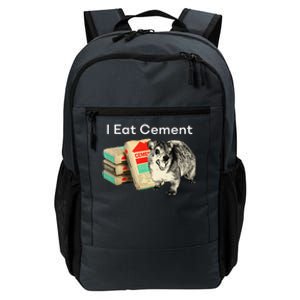 I Eat Cement Cursed Hyrax Funny Oddly Specific Dank Meme Daily Commute Backpack