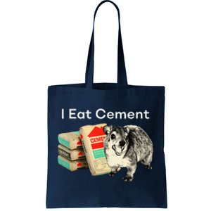 I Eat Cement Cursed Hyrax Funny Oddly Specific Dank Meme Tote Bag