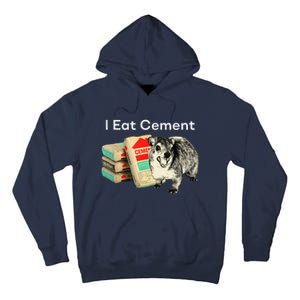 I Eat Cement Cursed Hyrax Funny Oddly Specific Dank Meme Tall Hoodie