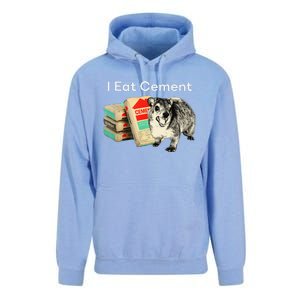 I Eat Cement Cursed Hyrax Funny Oddly Specific Dank Meme Unisex Surf Hoodie