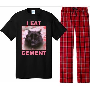 I Eat Cement Cat Pajama Set