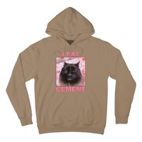 I Eat Cement Cat Hoodie