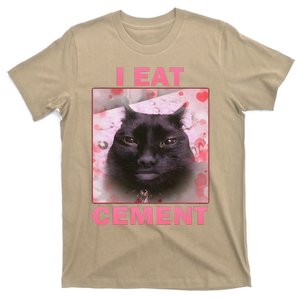 I Eat Cement Cat T-Shirt